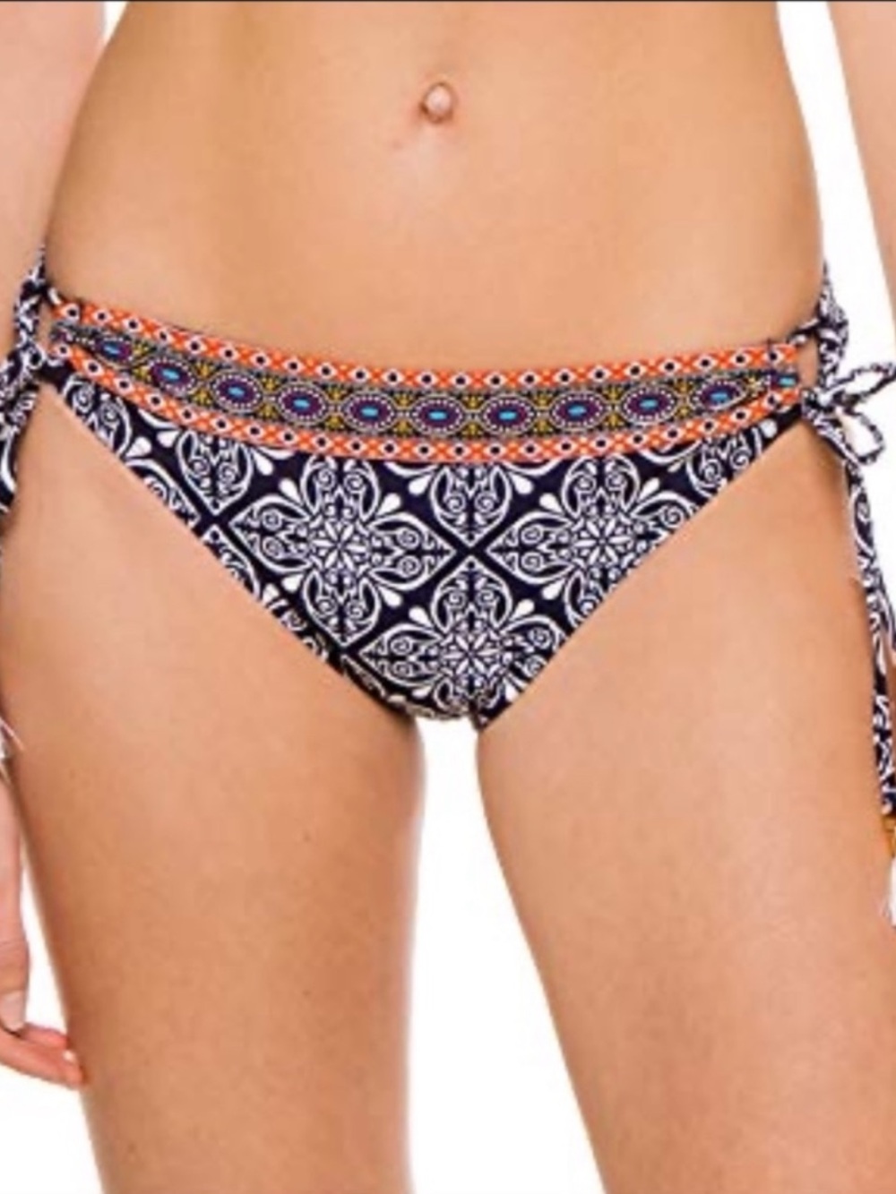 NWT La Blanca Indigo/Mandela Hipster Bottoms